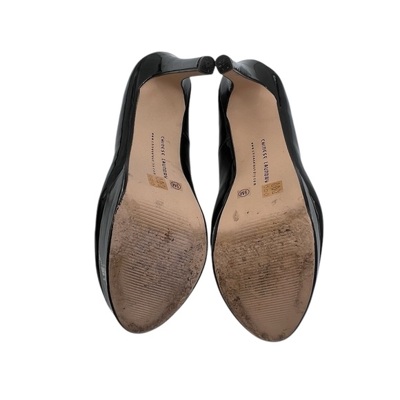 Chinese Laundry Black Patent WOW Platform Heels Size 40 Women’s - Picture 9 of 9